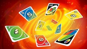 Uno Storm được sáng tạo bởi BoardgameVN và không phải phiên bản Uno mở rộng chính thức. Uno Storm bao gồm 22 quân bài mới cùng 5 chức năng cực bá đạo. Bạn cần chơi những lá bài mới này cùng với bộ bài Uno gốc. Hãy đến FUN88 casino trực tuyến để biết thêm thông tin nhé .