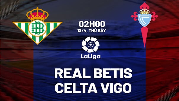 Nhận định bóng đá Real Betis vs Celta Vigo 2h00 ngày 13/4 (La Liga 2023/24). Hãy đến FUN88 thể thao trực tuyến để biết thêm thông tin nhé .