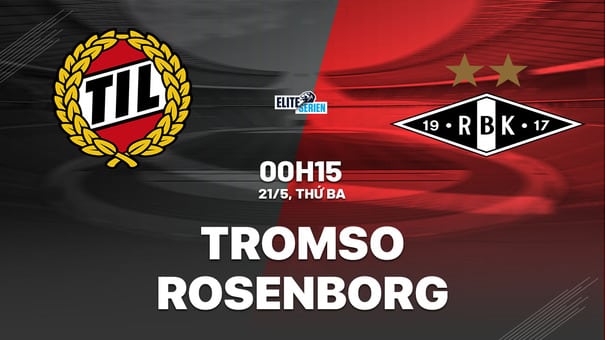 Nhận định bóng đá Tromso vs Rosenborg 0h15 ngày 21/5 (VĐQG Na Uy 2024). Hãy đến FUN88 thể thao trực tuyến để biết thêm thông tin.