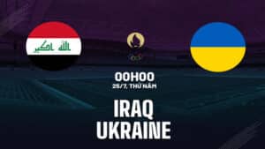 Nhận định bóng đá Iraq vs Ukraine 0h00 ngày 25/7 (Olympic 2024). Hãy đến FUN88 thể thao trực tuyến.