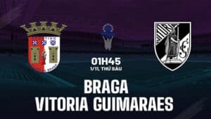 Nhận định Braga vs Vitoria Guimaraes 1h45 ngày 1/11 (Cúp Liên đoàn BĐN 2024/25). Hãy đến FUN88 thể thao trực tuyến.