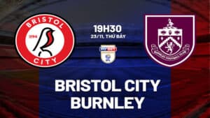 Nhận định Bristol City vs Burnley 19h30 ngày 23/11 (Hạng nhất Anh 2024/25). Hãy đến FUN88 thể thao trực tuyến.